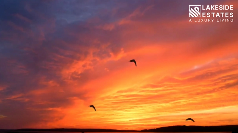 Sunrise over Lake Ray Roberts